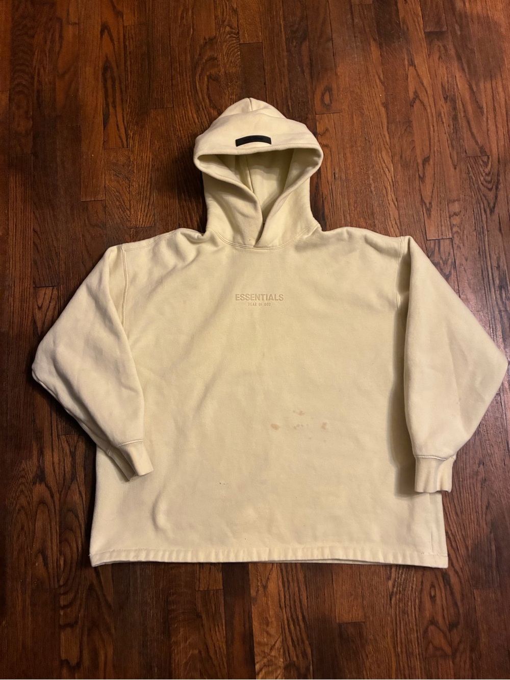 Essentials oversized hoodie size small